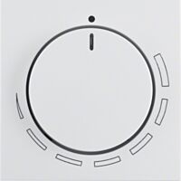 Centrální díl s knoflíkem pro otočný reg