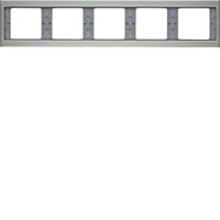 Rámeček 5-násobný, vodorovný, Berker K.5