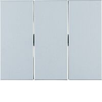 Kolébka, 3-násobná, Berker K.5, Alu