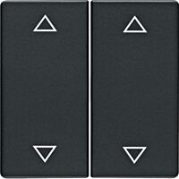 Kolébka s potiskem šipky, dělená, Berker