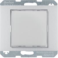 Signalizační LED, RGB, Berker K.5, alu m