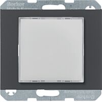 Signalizační LED, RGB, Berker K.1, antra