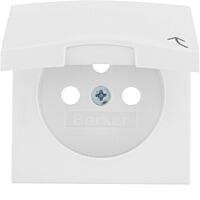 Centrální díl pro zásuvku se zemnícím ko