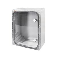 FAMATEL Skříň MAGNA 39134-T, 400x300x165mm, průhledné dveře, IP65