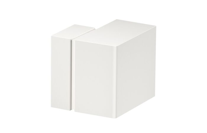 OBO BETTERMANN Vnější roh SIGNA BASE, nastavitelný, 119x137x120, čistě bílá Polykarbonát/Akrylnitrilbutadienstyrol, PC/ABS  typ BRK AE70110 rws