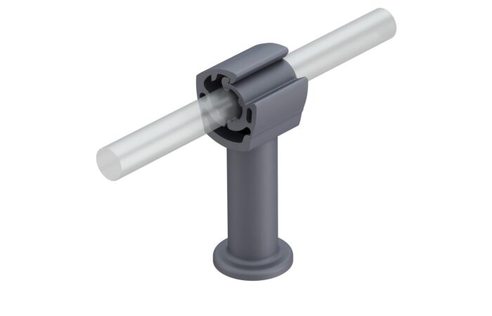 OBO BETTERMANN Podpěra PV 1P-55 vedení, držák M8, 55mm, materiál:plast