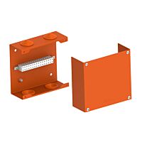 KOPOS Krabice KPK 200_DPO16 1000V požárně odolná 4 x 4 mm², 190x203x75 mm, kov, IP40 oranžová