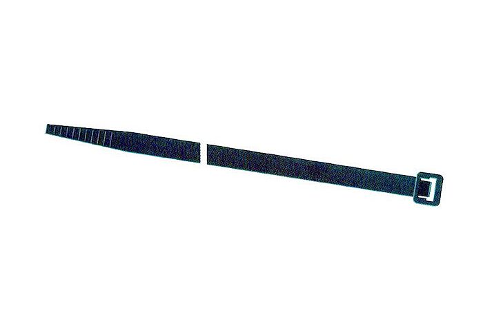 PROTEC Pásek vázací 200x3,6mm, PA, černá (100ks)