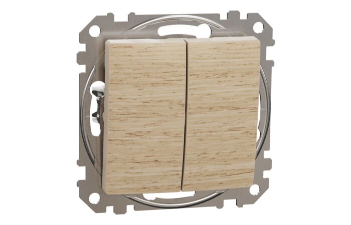 SCHNEIDER Sedna Design & Elements Přepínač sériový ř.5, Bříza
