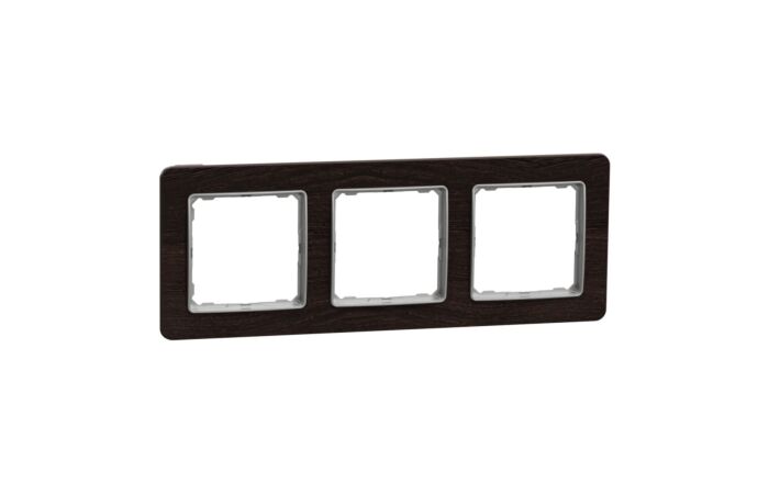 SCHNEIDER Sedna Design & Elements Rámeček trojnásobný Wenge