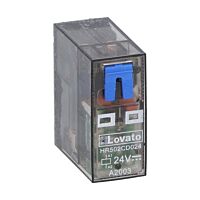 Miniaturní relé 2 zap/vyp 8A 24VDC + LED