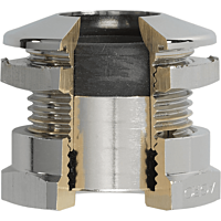 AGRO  Kableová vývodka Progress ultraFLAT, mosazná, závit M20