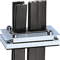 AGRO  Průchodka pro ploché kabely 70,0 x 12,0 mm, hliníková