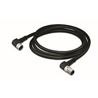 WAGO Kabel 756-5204/030-020 pro senzor / akční člen Zásuvka M8 úhlová Zástrčka M8 úhlová 2m