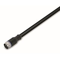 WAGO Kabel 756-5301/030-050 pro senzor / akční člen zásuvka M12A přímá 3pólová 5m