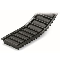 WAGO Konektor 231-865/001-000/105-604/997-407 s pájecími piny THR Pájecí kontakt 1,2 × 1,2 mm Úhlové provedení, černá