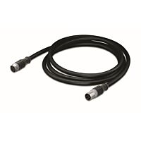 WAGO Kabel 756-5401/030-020 pro senzor / akční člen zásuvka M12A přímá zástrčka M12A přímá 2m
