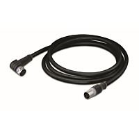 WAGO Kabel 756-5403/060-020 pro senzor / akční člen Zásuvka M12A úhlová Zástrčka M12A přímá 2m