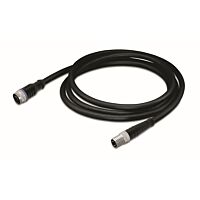 WAGO Kabel 756-5501/030-010 pro senzor / akční člen zásuvka M12A přímá zástrčka M8 přímá 1m