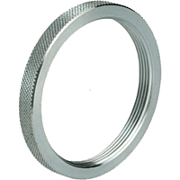 AGRO  Matice kruhová, vroubkovaná, mosazná, závit G3