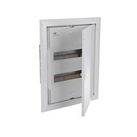 ABB Skříň UK624E3, 24TE, 2 řadá, pod omítku, plechová dvířka, IP30