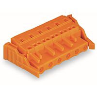 WAGO Konektor 231-705/037-000 1vodičový pružinový CAGE CLAMP® 2,5 mm², oranžová
