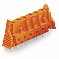 WAGO Konektor 232-764/039-000 pružinový THT rovné provedení rozteč 762 mm oranžová