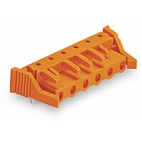 WAGO Konektor 232-870/039-000 pružinový THT úhlové provedení rozteč 762 mm oranžová