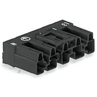 WAGO Konektor 770-835/011-000 na desky plošných spojů Úhlové provedení 5pólová, bílá