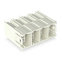 WAGO Konektor 832-3623 s pájecími piny THT Pájecí kontakt 1,2 × 1,2 mm Úhlové provedení, šedá