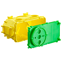 KAISER  Krabice s víkem 145x71x94 mm pro elektroniku, do betonu