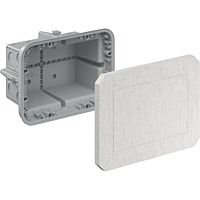 KAISER  Krabice instalační obdelníková s víkem 258x188x135 mm, do betonu