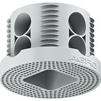 KAISER  Stropní krytka pro upevnění světla, do betonu