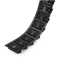 WAGO Konektor 713-1418/117-000/997-409 s pájecími piny THR, 2řadý Pájecí kontakt 0,8 × 0,8 mm Rovné provedení, černá