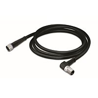 WAGO Kabel 756-5202/030-005 pro senzor / akční člen Zásuvka M8 přímá Zástrčka M8 úhlová 0,5m