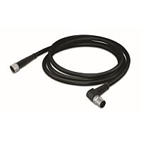 WAGO Kabel 756-5508/040-020 pro senzor / akční člen Zásuvka M8 přímá Zástrčka M12A úhlová 2m