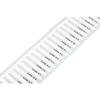 WAGO Štítek zásuvné Pro Smart Printer 23mm bílá 2500 štítků na cívce