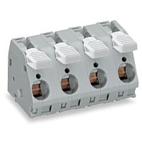 WAGO Svorka 2716-203/000-005 na desky plošných spojů Páčka 16 mm², červená