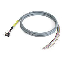 WAGO Kabel 706-100/1303-200 připojovací 14pól.; konektor dle DIN 41651; otevřený konec; délka 2m; průřez vodiče 0,14 mm²; Komponenty UR, řada 857