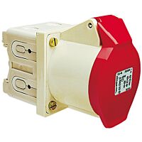 Zásuvka WALTHER 16A 3P 230V na DIN