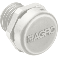 AGRO  Plastový vyrovnávač tlaku, šedý