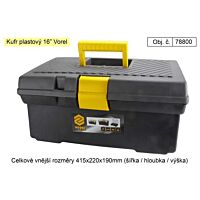 VOREL Kufr 16" na nářadí