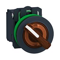 SCHNEIDER XB5FK125M5 Ovl. Otočný prosvětlený, Oran