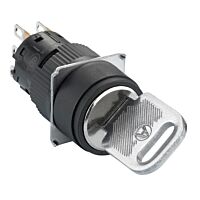 SCHNEIDER XB6EAG221P Ovládač otočný se zámkem