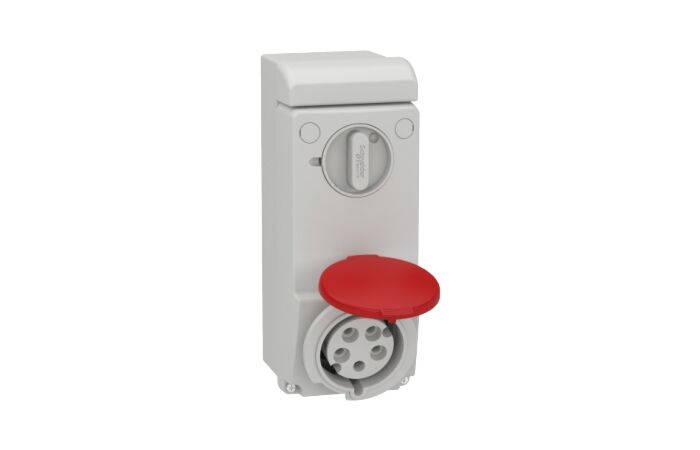 Zásuvka nást. 32A 3P+N+PE 400V IP44