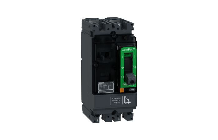 NSX100F 18kA AC-DC 2P 25A TMD