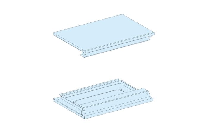 Horní a dolní panel, Š=600mm