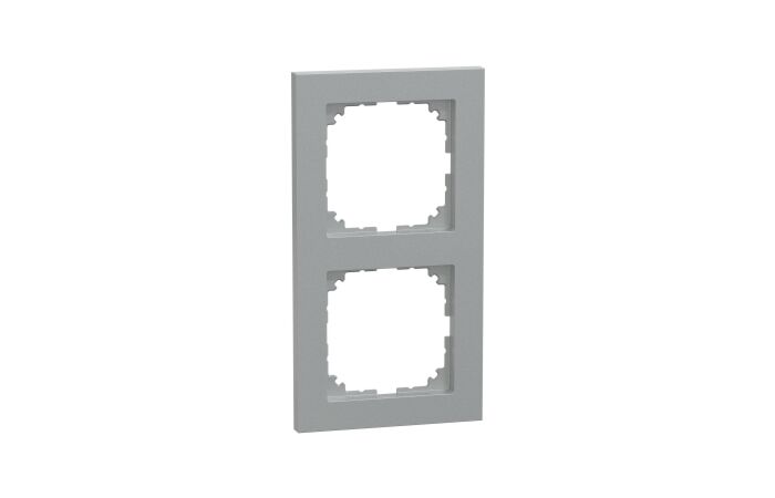 Rámeček M-Pure 2násobný Aluminium