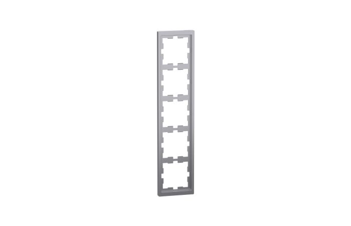 Rámeček D-Life 5násobný Stainless Steel