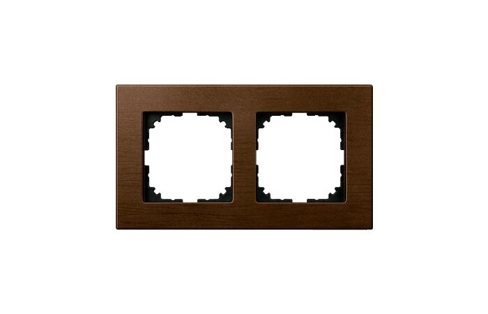 Rámeček M-Elegance 2násobný Walnut